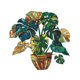 thumbnail image 5 of Letrero Colgante Con Plantas En Macetas, Obra De Arte, Colgante Para Ventana, Dormitorio, Sala De Estar, 5 of 5