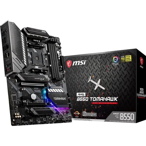 Placa Madre Msi Mag B550 Tomahawk Gaming Amd Am4 Ddr4 Atx