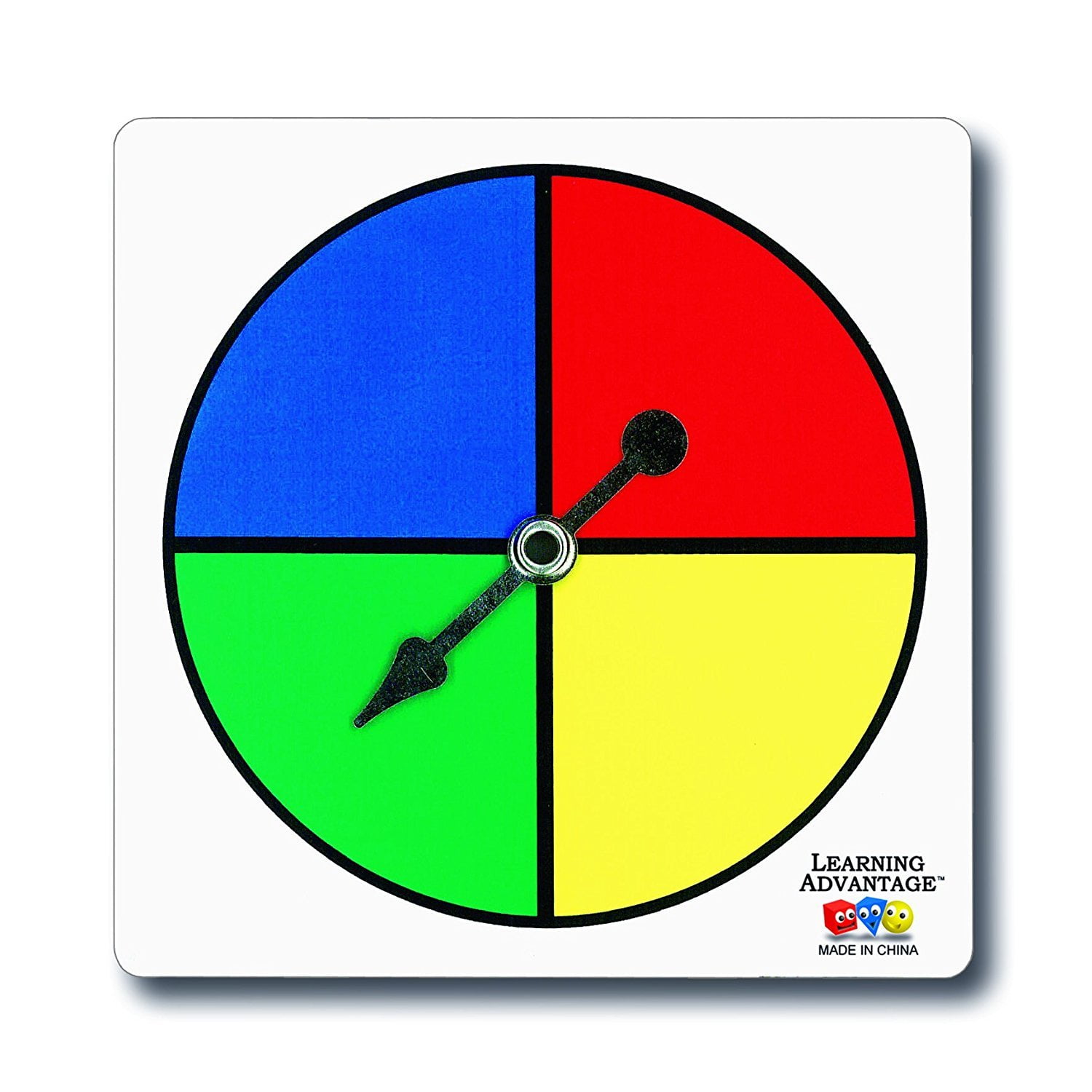 Juego De 5 Hilanderos Game Spinner Learning Advantage De Cuatro Colores