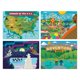 thumbnail image 1 of Tray Puzzles Chuckle & Roar, mapa de animales de EE. UU., Polar Adventure, 1 of 4