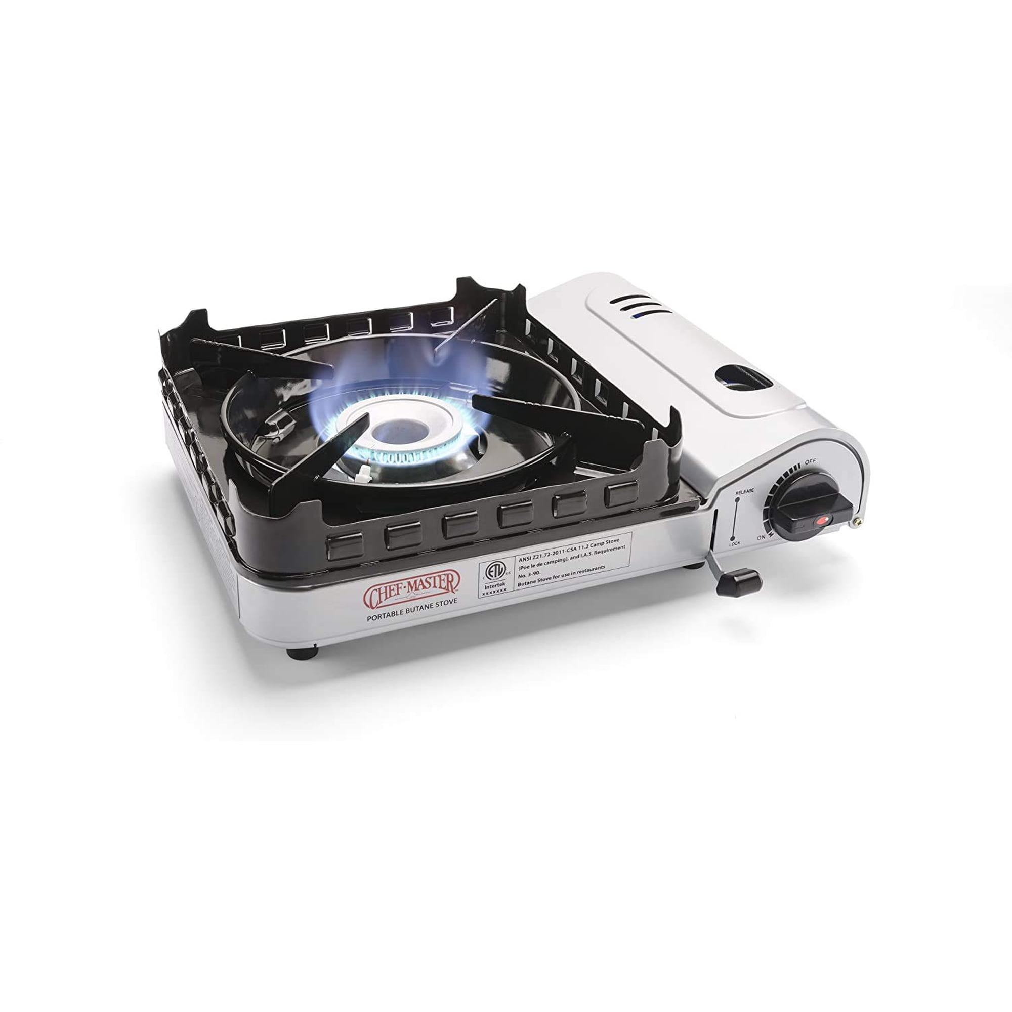 Estufa Portátil De Butano Para Acampar Chef Master 90019 15.000 Btu