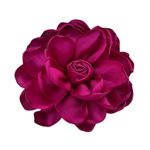 Ioensy - Broche De Flores De 11 Cm De Diámetro, Ideal Para Decorar Ropa, Para Mamá, Dama De Honor Y Boda.