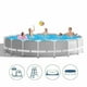 thumbnail image 2 of Piscina Estructural Intex Prisma Frame Set 610x132 Cm + Bomba + Escalera + Cobertor + Base, 2 of 3