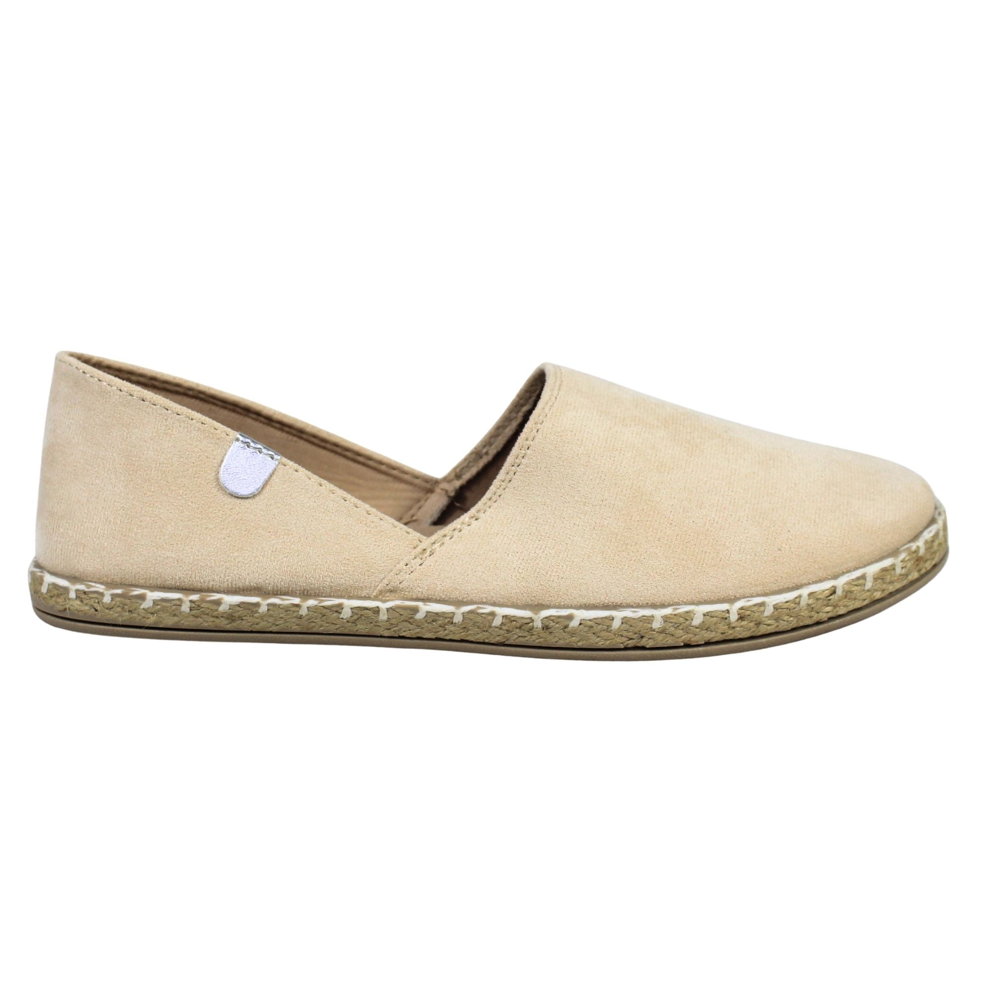 Megabazar Spa - Alpargatas Mujer Cómodas Para Verano Qm2509 Beige