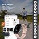 thumbnail image 4 of Pack Smartwatch Connect S03 Pink + Audífono RM7 Black Lhotse, 4 of 7