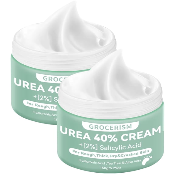 Crema Para Pies Urea 40% Con Ácido Salicílico 2% 156 Ml X2
