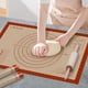 thumbnail image 1 of Alfombrilla de silicona para hornear Dwavele, 24 x 16 cm, con mesa de medidas, 1 of 7