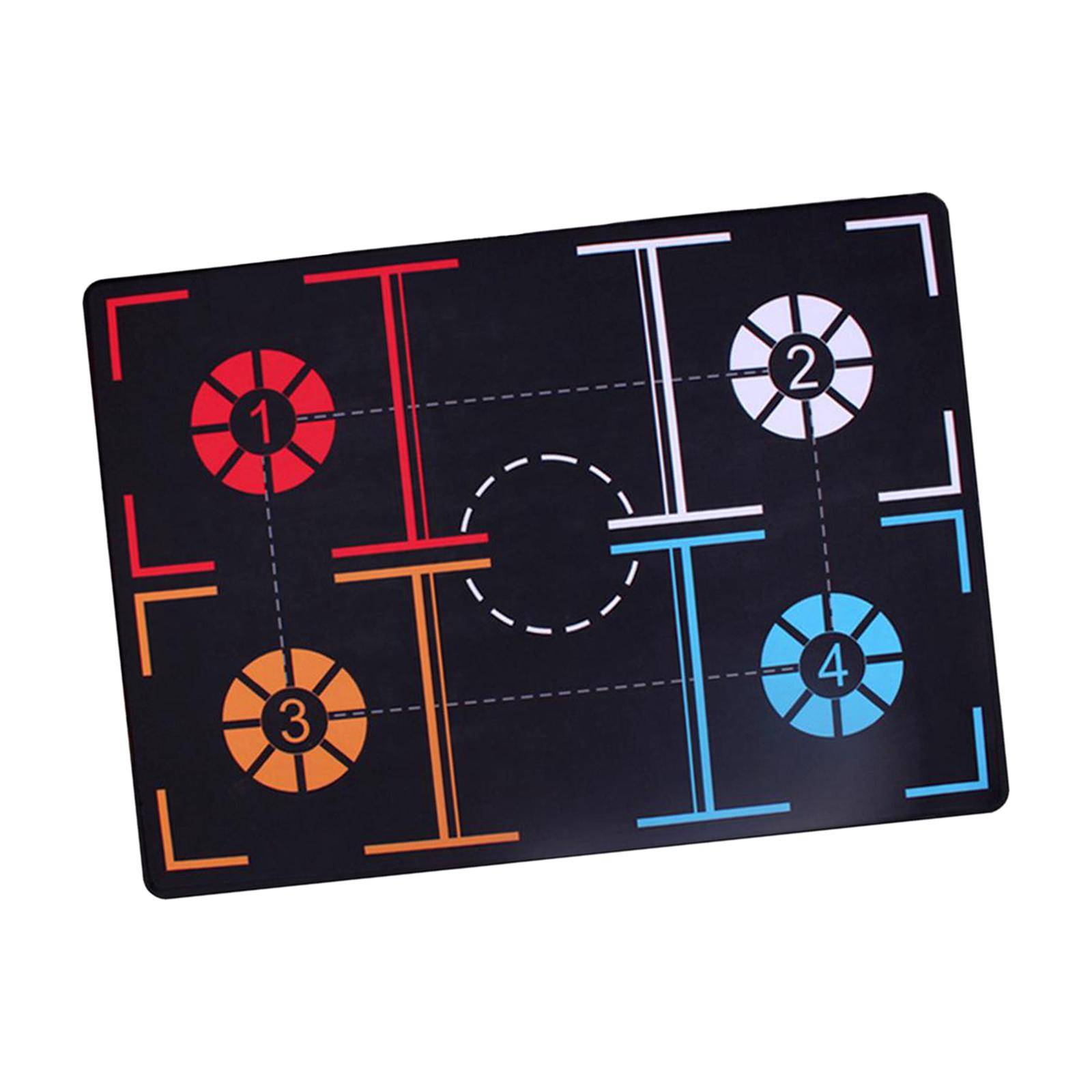 Magideal - Almohadil De Entrenamiento De Baloncesto, Equipo De Entrenamiento De Baloncesto, Alfombril De Entrenamiento De Baloncesto Con Control De Bo De , 119,3X85,6X0,3 Cm 1193X856X03 Cm