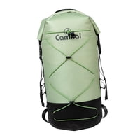 Magideal - Mochila Seca Para Buceo, 40 L, Bolsa Seca, Bolsas Para Equipo, Balsa De Natación, Separación Húmeda Y Seca Para Pesca, Camping, Navegación, Montañismo Verde