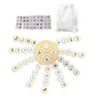 Bothyi - Tablero De Rompecabezas Del Ciclo De Crecimiento De Vida, Material Didáctico, Rompecabezas De Ciclo De Vida Para Niñas