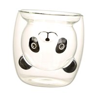 Bothyi - Taza De Café Con Aislamiento De Doble Pared Panda De Dibujos Animados Lindo Para Fiesta En Casa De Cocina