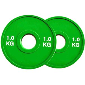 Basko Fitness - Discos Olimpicos 1 Kg Par Fraccionados