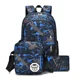 thumbnail image 2 of Waterproof travel laptop backpack children School Bags teenager Boys girls camouflage school Backpack set high School backpack, 2 of 3