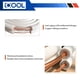 thumbnail image 2 of Conjunto de línea mini split de cobre ICOOL 7,6 m 1/4" y 3/8", 2 of 7