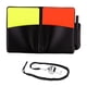 thumbnail image 2 of Juego de tarjetas de árbitro de fútbol, ​​equipo de árbitro, fútbol deportivo, tarjetas rojas y amarillas para competición, partido de fútbol, ​​campo, 2 of 5