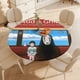 thumbnail image 4 of Studio Ghibli theme Fitted Round Tablecloths Elastic Edged Table Covers Waterproof Table Cloth For Kitchen Holiday Party Tables Decor 120cm, 4 of 6