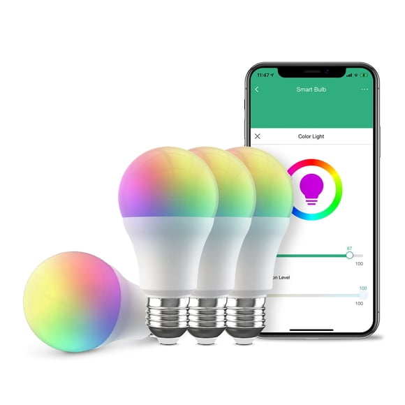 Bombilla Broadlink A19 10W RGB Wi‑Fi regulable
