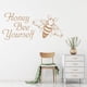 thumbnail image 2 of Decomural Honey Bee Yourself Inspirational WS-41523, 2 of 2