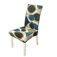 Genérico - Pack De 6 Fundas Para Silla Elasticadas Con Diseño Estampado F5