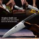 thumbnail image 5 of Juego de cuchillos HOSHANHO de 16 piezas con bloque Ultra Sharp High Carbon, 5 of 7