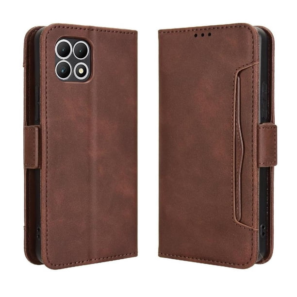 Funda Tipo Billetera FOXDOCK para T-Mobile Revvl 7 5G – Tapa Flip con Tarjetero