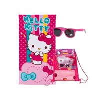 Mashini - Toalla De Baño Niño Niña Con Lentes De Sol Y Bolso Hello Katy