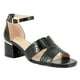 thumbnail image 2 of Sandalia de Vestir Syk Negro Alquimia, 2 of 5
