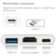thumbnail image 3 of Adaptador USB C a HDMI 4K 3-en-1 con USB 3.0 y PD, Compatible MacBook, Windows, 3 of 5