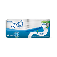 Papel Higienico Pre Cortado Doble Hoja Con Aroma 4 Rollos X 250 Mts Scott