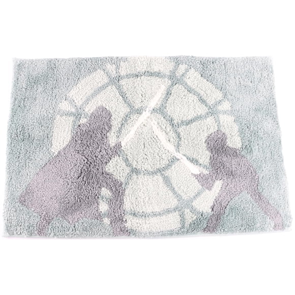 Alfombra de baño Jay Franco Star Wars Darth Vader 50 x 75 cm, color verde azulado