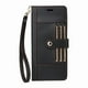 thumbnail image 5 of FOXDOCK Funda tipo Cartera para Samsung Galaxy A12/M12 – Cubierta de Cuero PU con Múltiples Ranuras, Bolsillo para Efectivo y Correa de Muñeca, 5 of 6