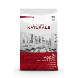Diamond Naturals - Alimento Seco Gato Adulto Indoor Bolsa, 7,5 Kg
