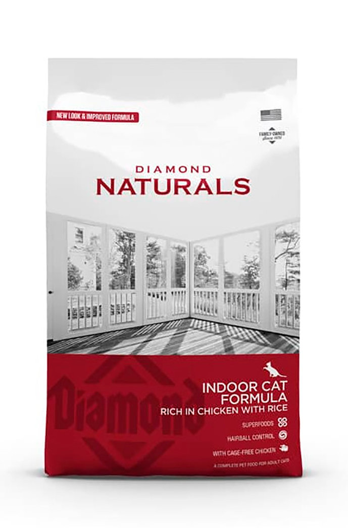 Diamond Naturals - Alimento Seco Gato Adulto Indoor Bolsa, 7,5 Kg