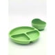 thumbnail image 1 of Pack Plato y Pote Antideslizante para Niños Verde Claro, 1 of 2