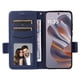 thumbnail image 3 of Funda Cartera para Motorola MOTO S50 5G Tapa Flip con Ranuras y Soporte Azul, 3 of 5