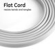 thumbnail image 4 of Cable de extensión GE de 3 salidas, 4,5 m, plano con múltiples salidas, gris, 4 of 6