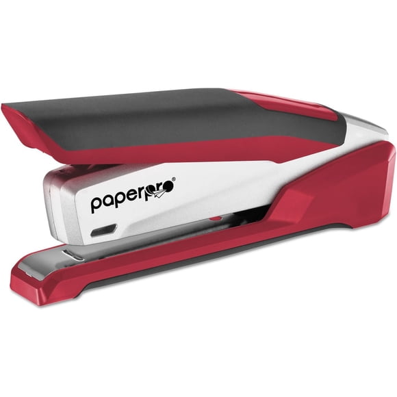 Engrapadora PaperPro 1117 inPOWER de 28 hojas, roja/plateada