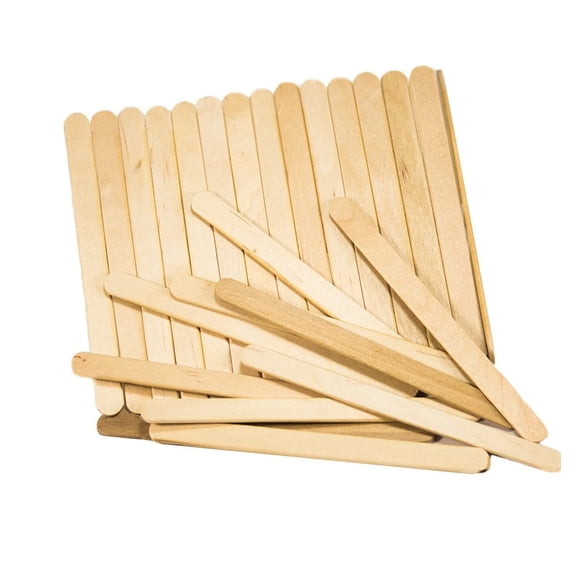 Craft Sticks Perfectware de madera de abedul de 4,5 pulgadas y 1000 quilates