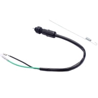 Magideal - Juego De Interruptor De Luz De Freno Trasero Cable De Interruptor De Luz De Freno Trasero Accesorio De Repuesto De Interruptor De Coche De 2 Cables