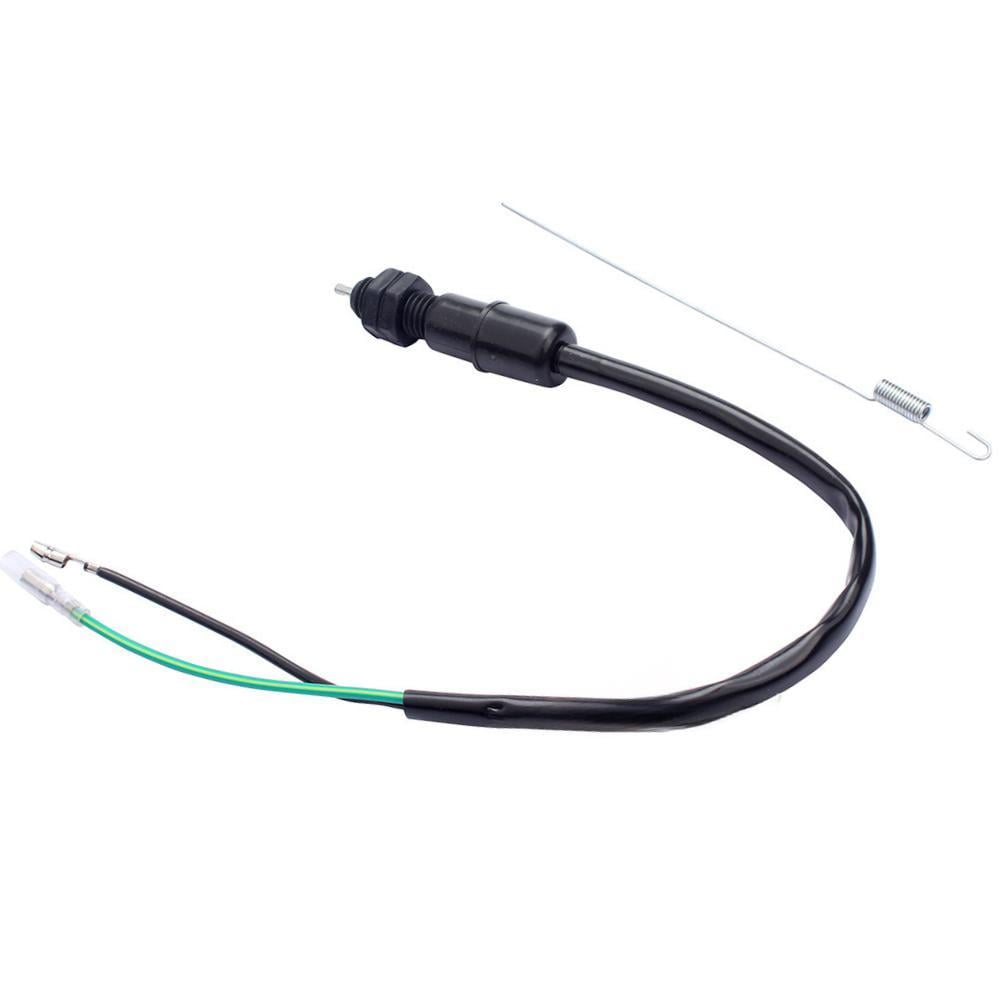 Magideal - Juego De Interruptor De Luz De Freno Trasero Cable De Interruptor De Luz De Freno Trasero Accesorio De Repuesto De Interruptor De Coche De 2 Cables