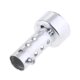 thumbnail image 2 of escape de motocicleta universal puede asesino silenciador silenciador deflector 42 mm plata, 2 of 3