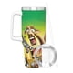 thumbnail image 3 of Vaso Térmico de Acero Inoxidable Desmarcar Madagascar con Asa 40 oz, 3 of 6