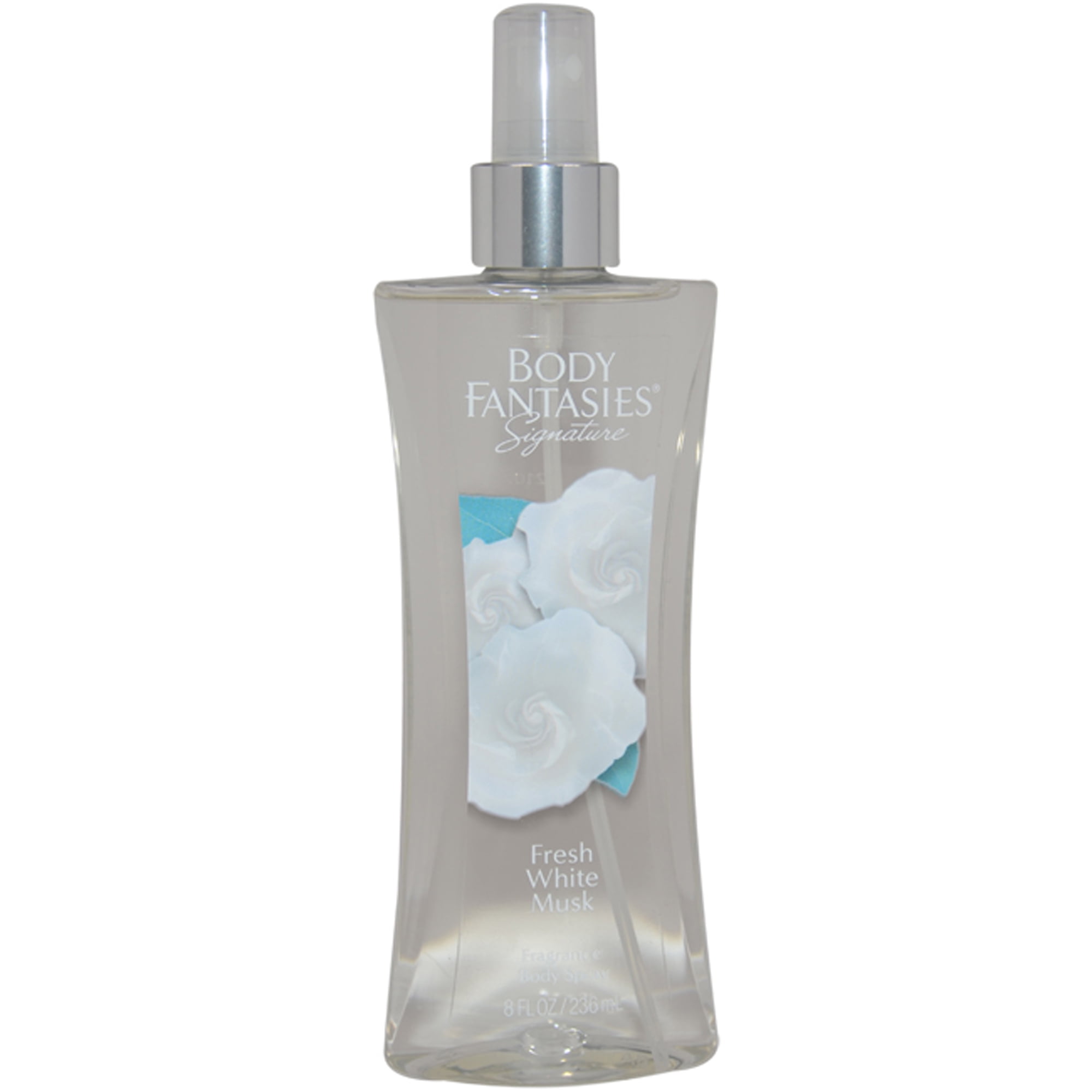 Spray Corporal Con Fragancia De Almizcle Blanco Fresco Exclusivo De Body Fantasies Para Es - Spray Corporal De 8 Oz