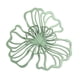 thumbnail image 3 of Decoración De Pared De Flores De Metal, Decoración Floral Para Colgar En La Pared, Para Hotel, Baño, Cocina, Verde, Grande, 3 of 5