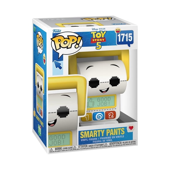 Figura De Vinilo Pop! Toy Story 5 Smarty Pants De 9 5 Cm