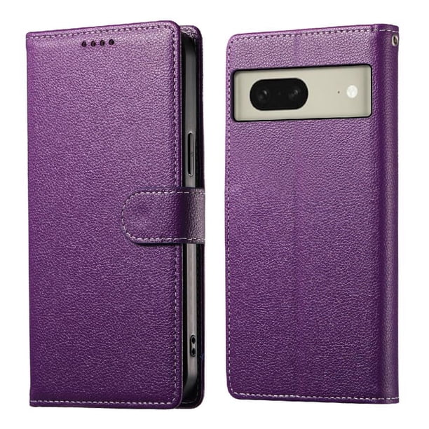 Funda para FOXDOCK Google Pixel 8– Cuero Premium, 3 ranuras para tarjetas, Protección contra impactos