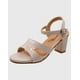 thumbnail image 1 of Sandalia Taco cuadro Gris, 1 of 5
