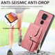 thumbnail image 5 of Funda Tipo Cartera con Correa Cruzada para Xaiomi Redmi Note 9 4G Protección Contra Golpes Rosa, 5 of 5