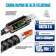thumbnail image 2 of Cable Usb C Para Carga Rápida De Nylon Trenzado Alta Calidad, 2 of 5