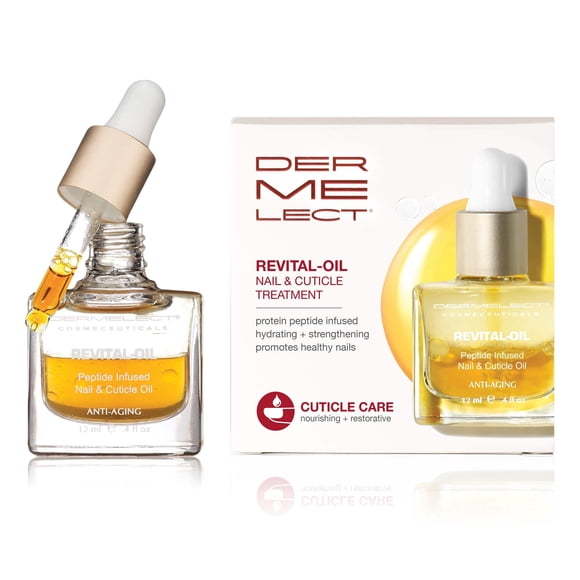 Tratamiento de uñas Dermelect Revital-Oil 12 ml con infusión de péptidos